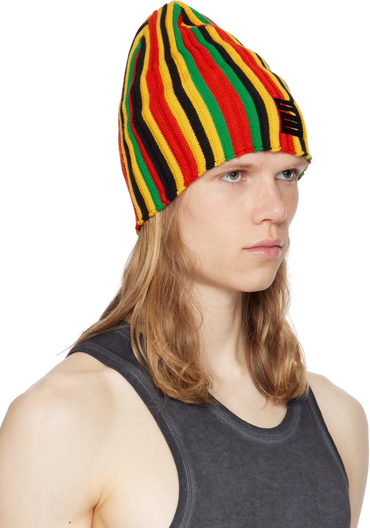 SPENCER BADU Multicolor Knitted Beanie