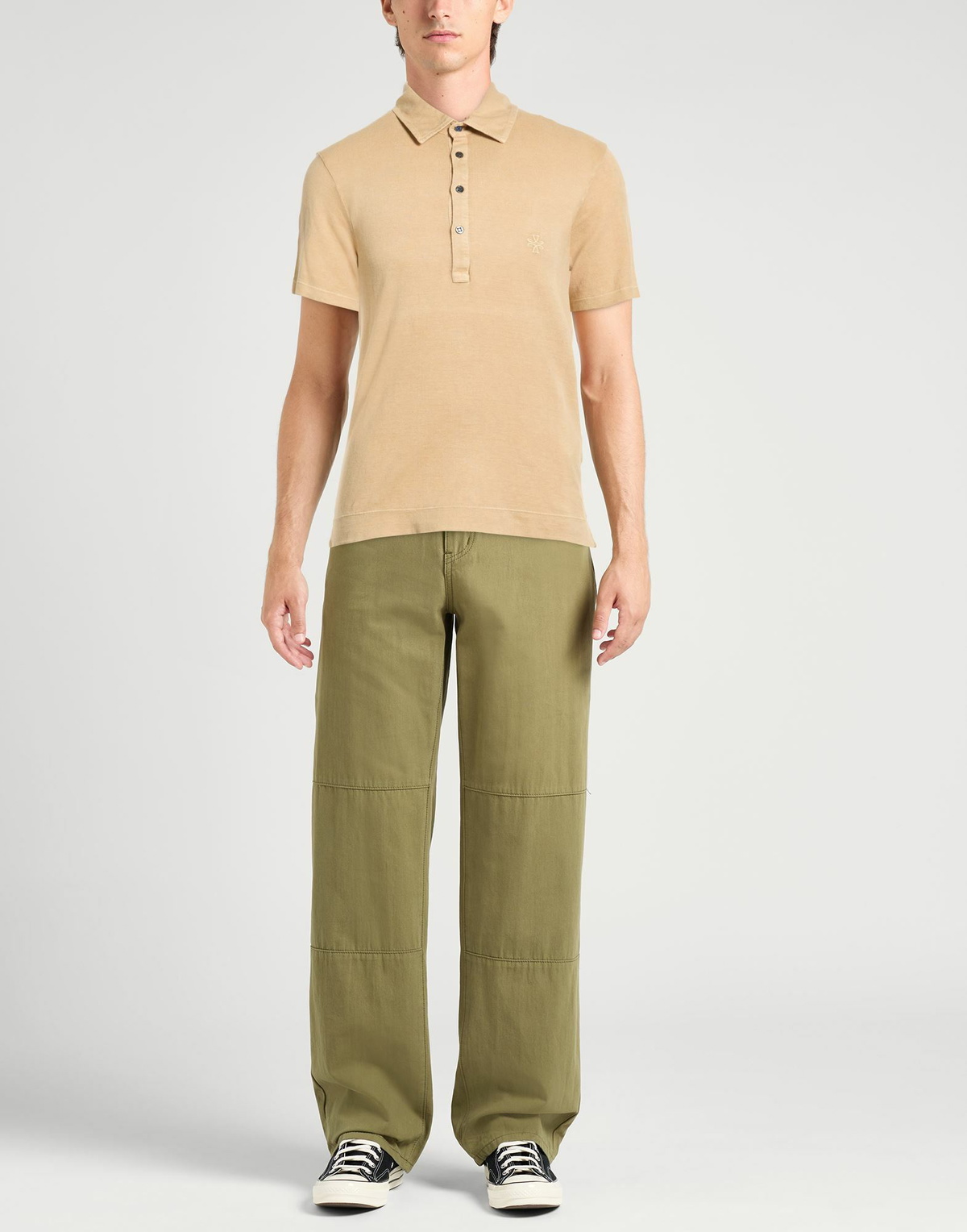 Jacob Cohёn Mens Polo shirt Sand