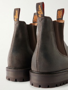 R.M.Williams - Gardener Waxed-Suede Chelsea Boots - Brown
