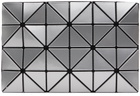 BAO BAO ISSEY MIYAKE Silver Lucent Pouch