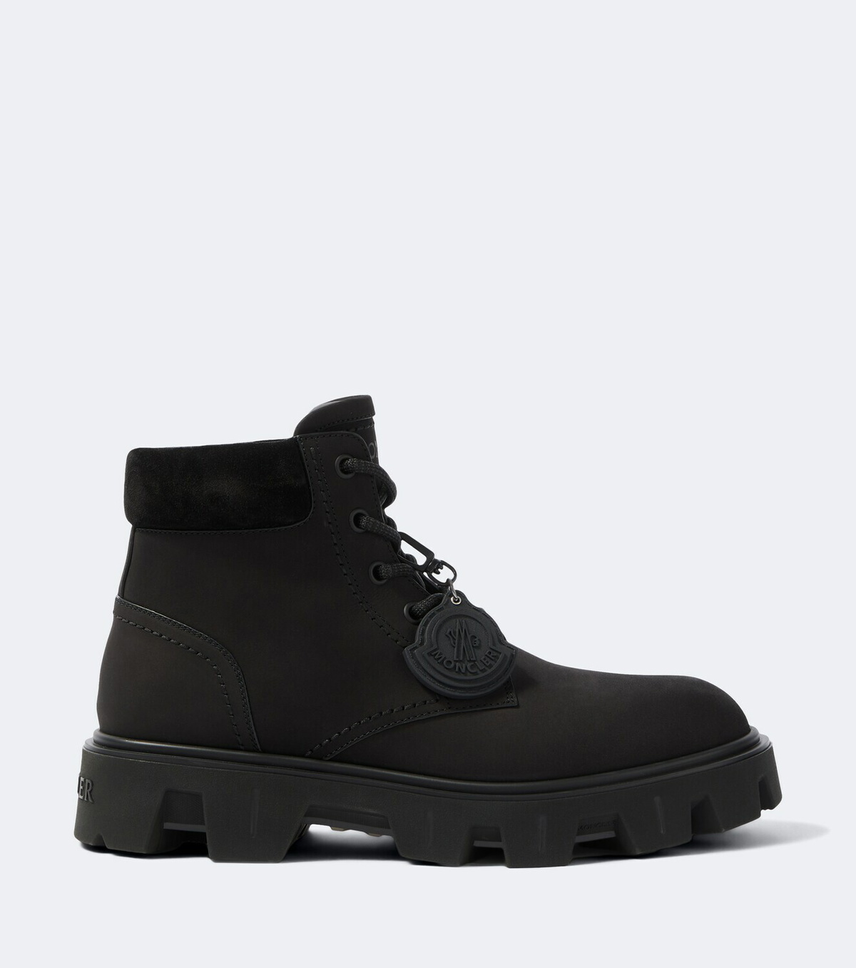 Moncler Peak City suede ankle boots
