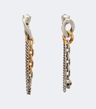 McQueen Dual Chain earrings