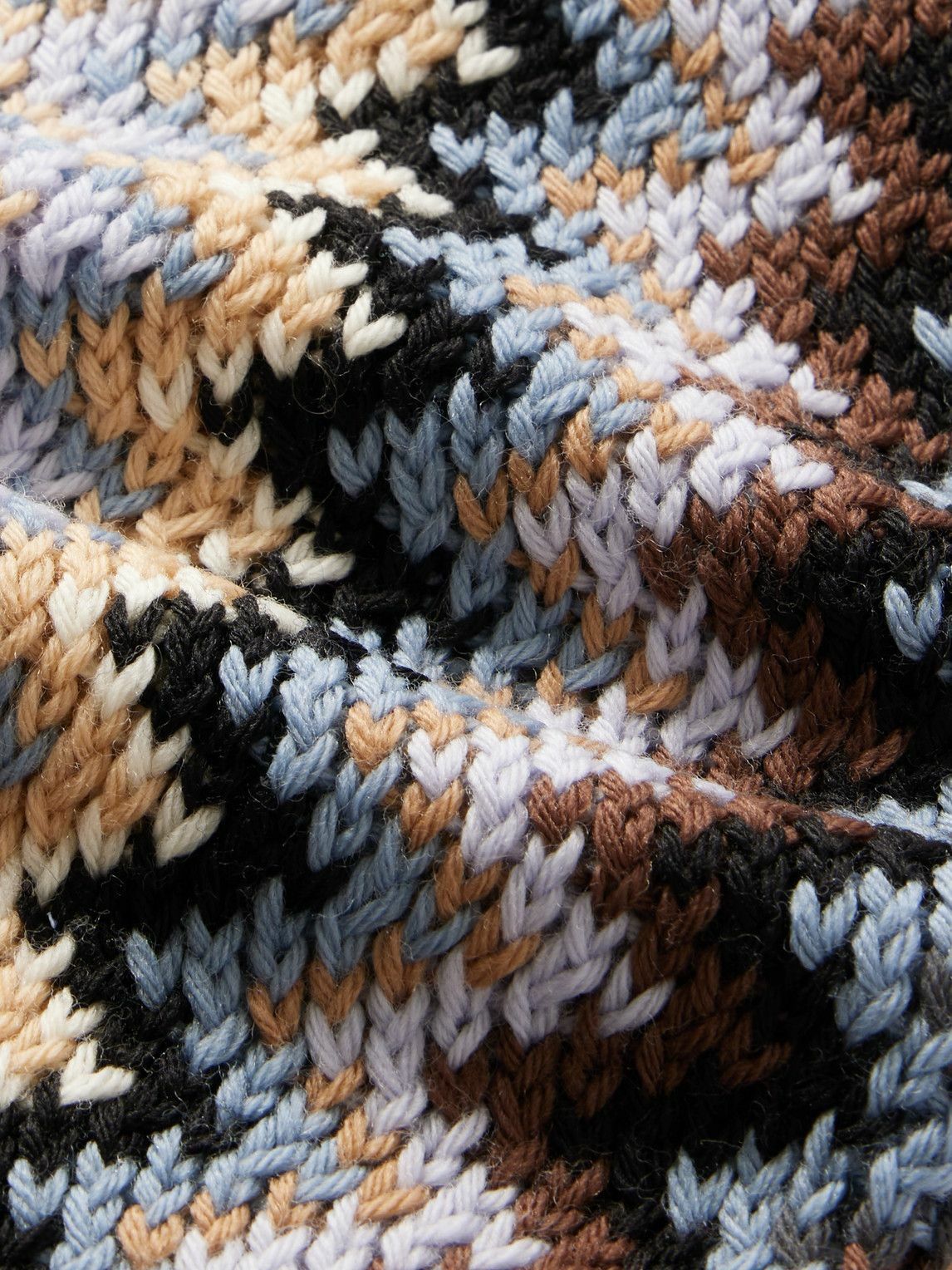 Missoni - Fringed Jacquard-Knit Wool Scarf
