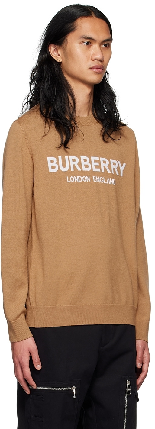 Burberry Brown Wool Sweater