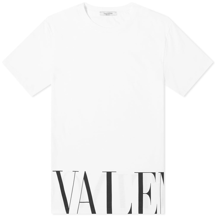 Photo: Valentino Hem Logo Tee