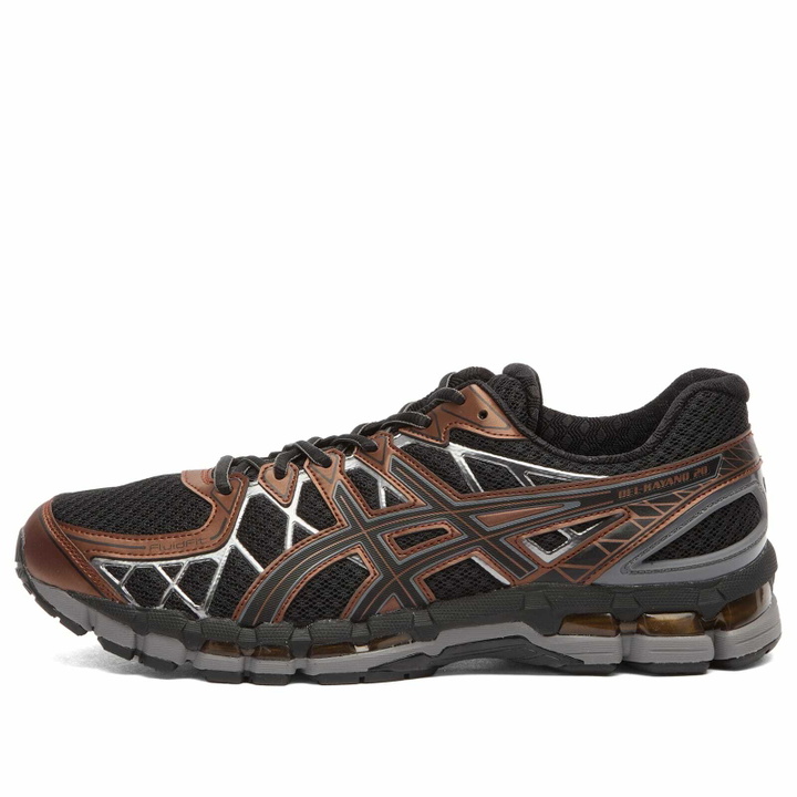Photo: Asics GEL-Kayano 20 Sneaker in Black/Reddish Brown