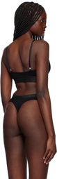 CDLP Black Triangle Bralette