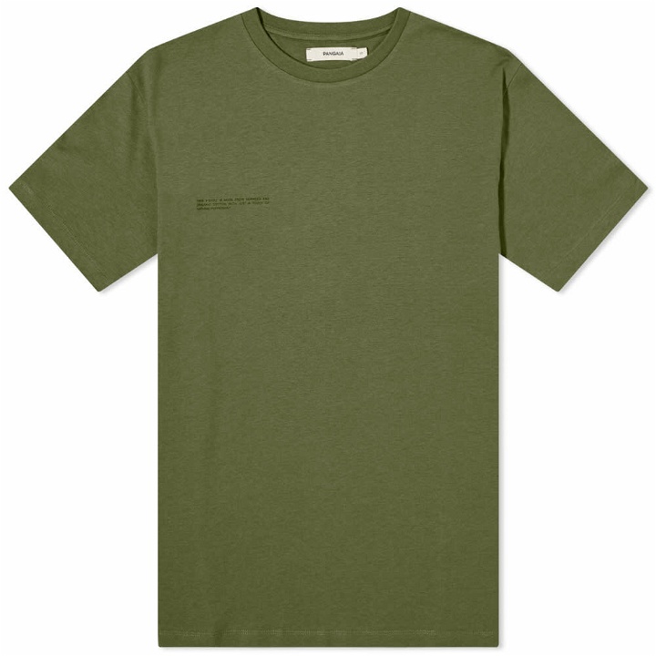 Photo: Pangaia Organic Cotton C-Fiber T-Shirt in Rosemary Green