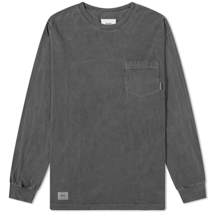 Photo: WTAPS Long Sleeve Blank 01 Washed Tee