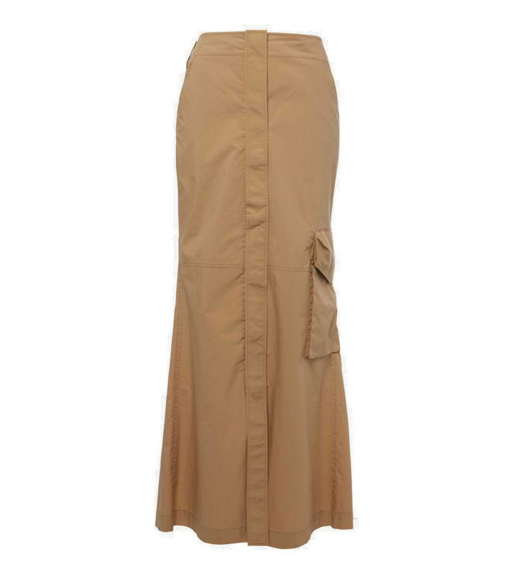 Photo: Dorothee Schumacher Poplin Power cotton-blend maxi skirt