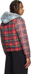 Chopova Lowena Multicolor Tartan Hooded Jacket