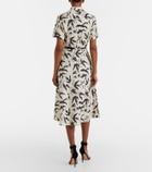 Altuzarra Kiera printed cotton-blend shirt dress