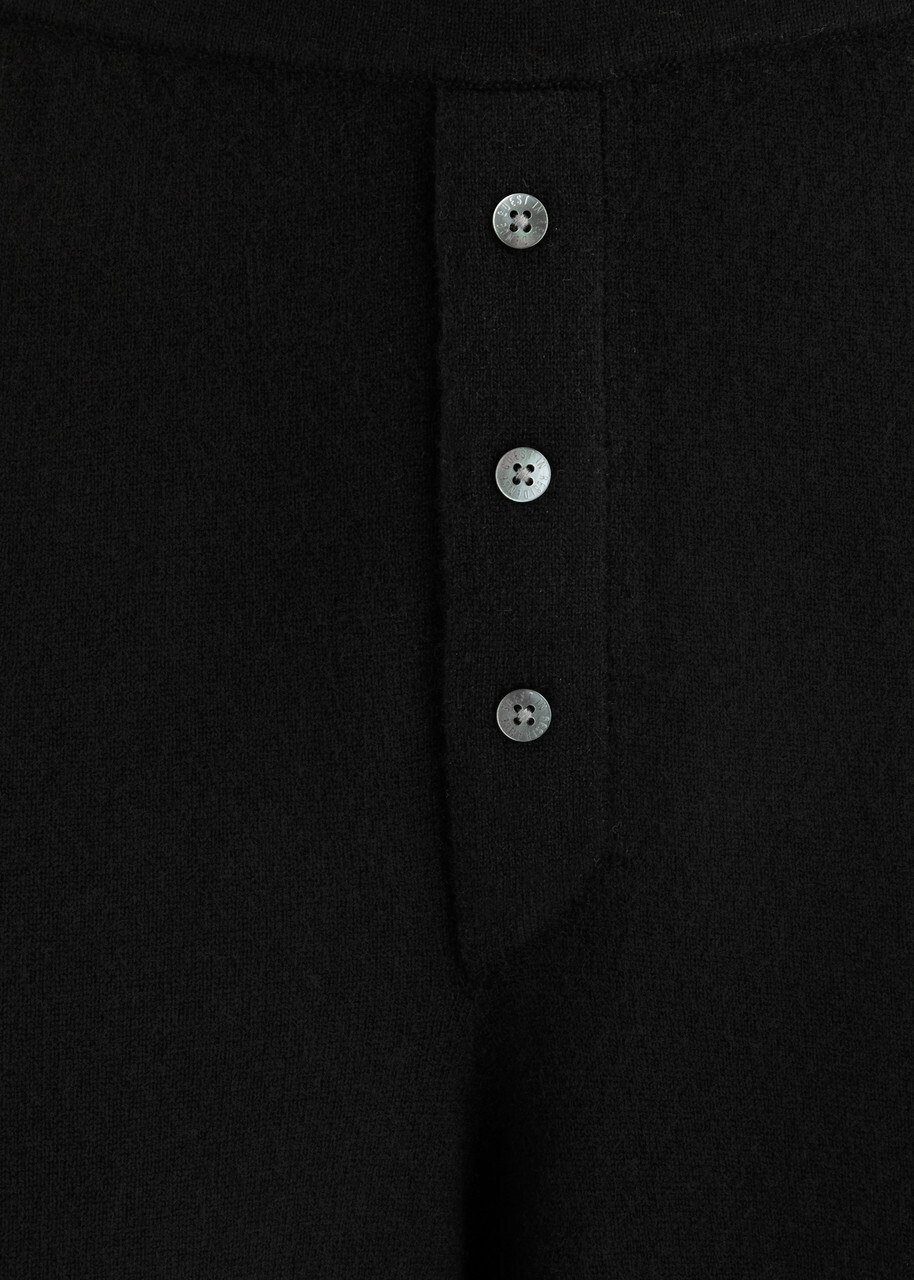 Guest In Residence Everywear Cashmere Trousers Black