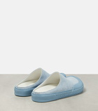 Loewe Paula’s Ibiza Terra Vulca denim slip-on shoes