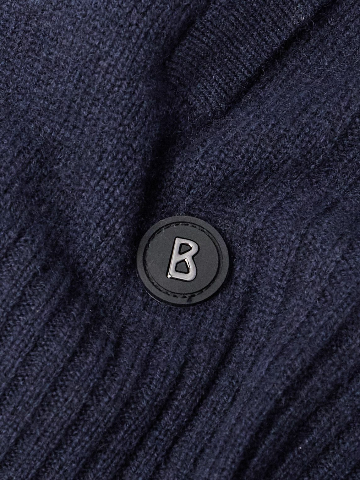 Bogner - Dexter Wool and Cashmere-Blend Zip-Up Cardigan - Blue