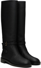 Gianvito Rossi Black Varenne Tall Boots