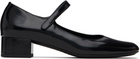 BY FAR Black Ginny Mary Jane Heels