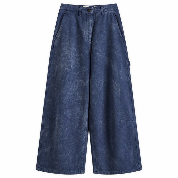 Photo: Girls of Dust Women's Atlantide Chino Trousers in Infinity Blue