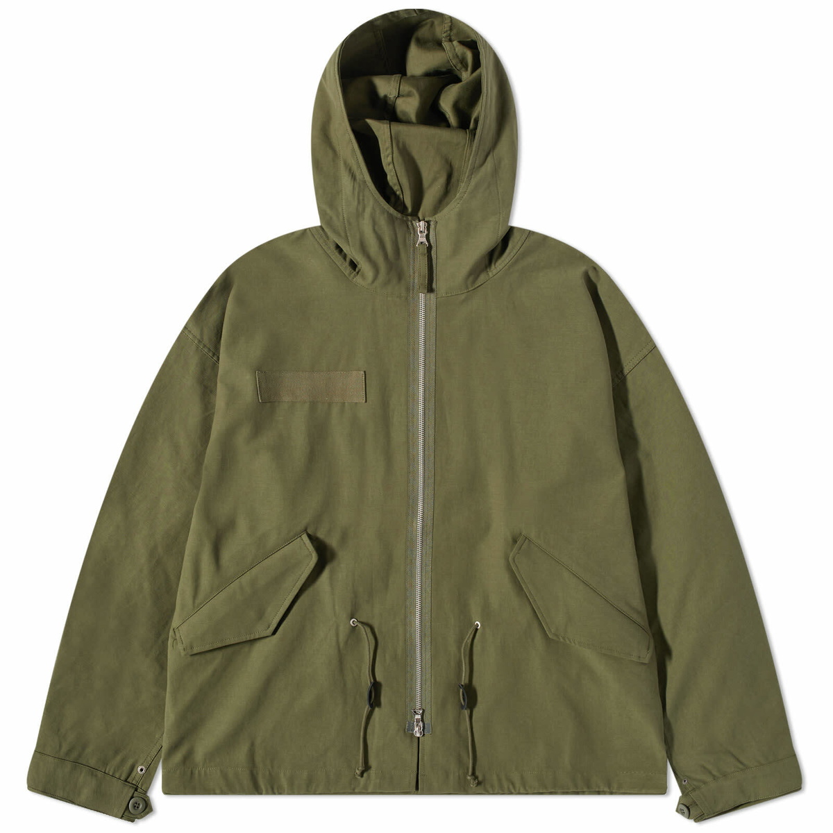 Uniform Bridge Men's M51 Fishtail Short Parka Jacket in Olive