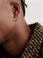 MAPLE - Silver Hoop Earrings