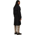 Hugo Black Belted Trench Coat