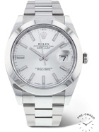 ROLEX - Pre-Owned 2017 Datejust Automatic 41mm Oystersteel Watch, Ref. No. 126300