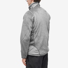 And Wander Men's High Loft Fleece Jacket in Dark Grey