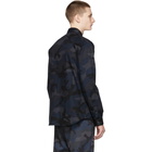 Valentino Navy Camo Shirt