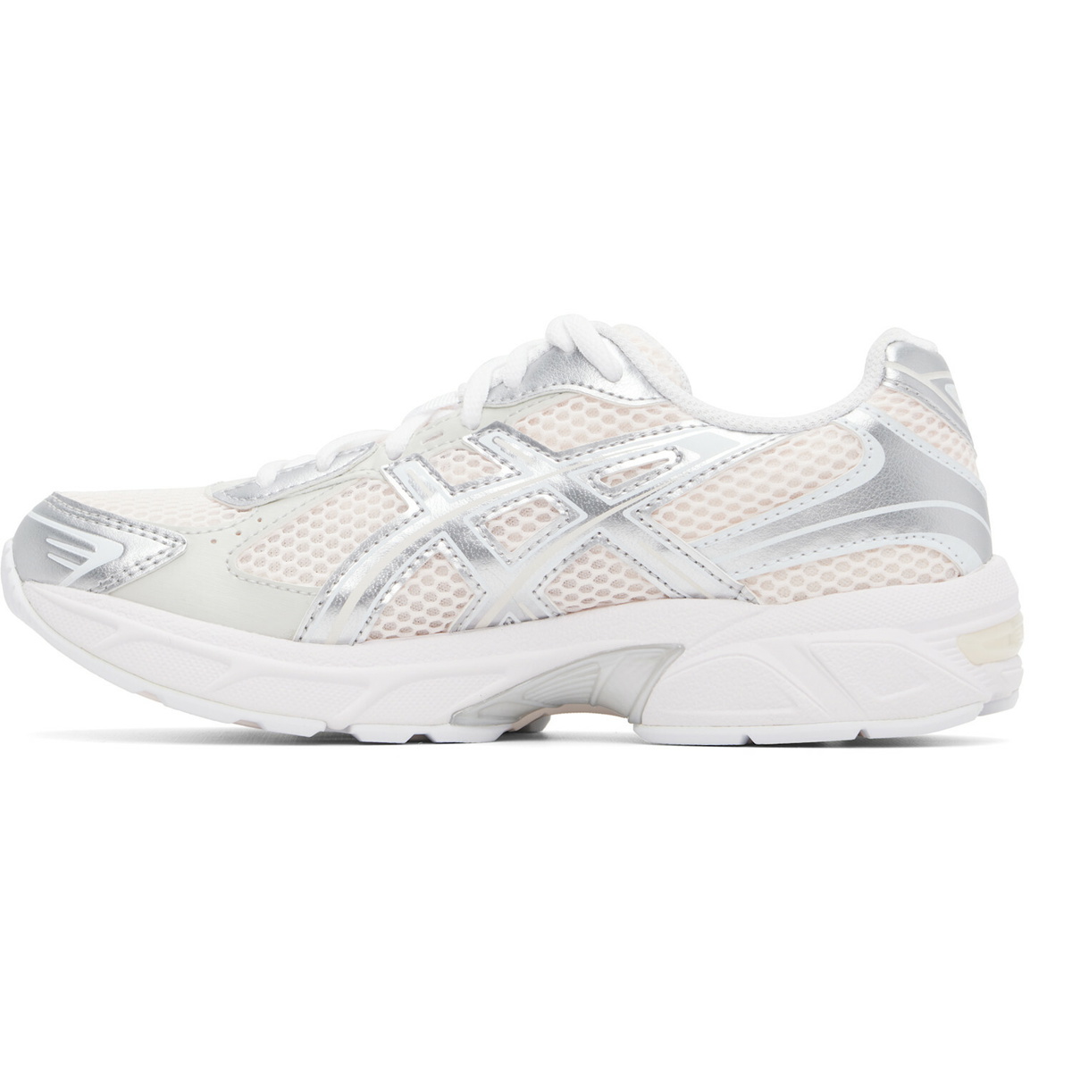 ASICS Pink & Silver Gel-1130 Sneakers