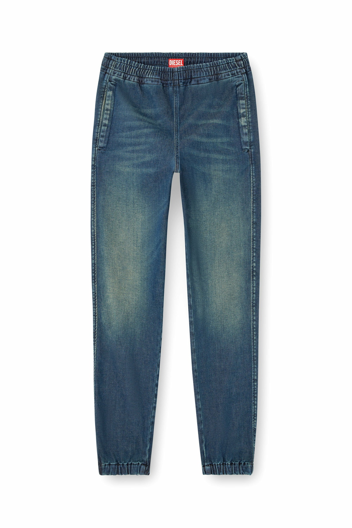 Diesel Slim D-Labb Track denim - Jeans - Unisex - Blue