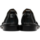 Hugo Black Leather Derbys