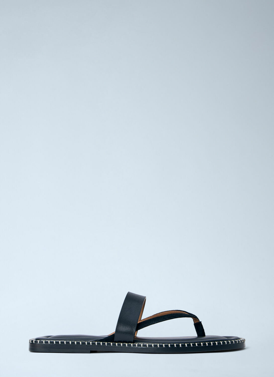 Dries Van Noten Leather Thong Sandals