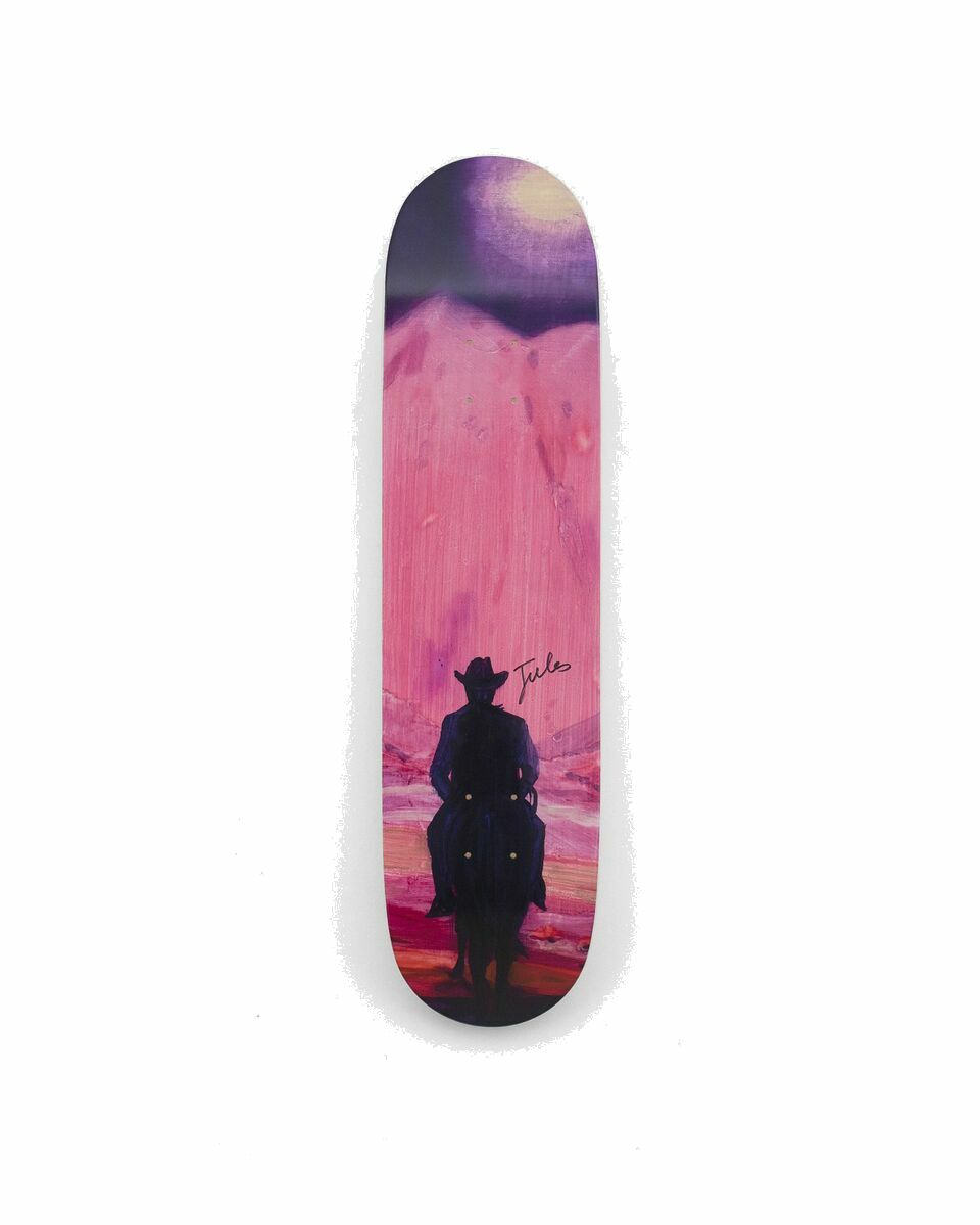 Photo: The Skateroom Limited Edition   Jules De Balincourt Looking For An Enlightened Cowboy Deck Multi - Mens - Home Deco