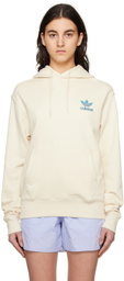adidas Originals Beige Stacked Trefoil Earth Hoodie