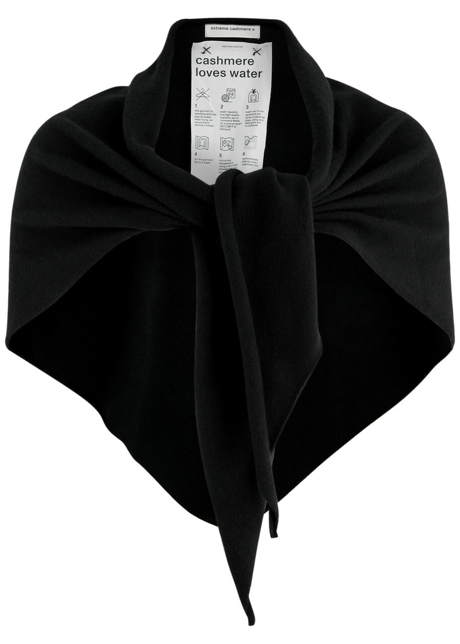 Extreme Cashmere N°150 Witch Cashmere-blend Scarf - Black - One
