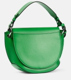 Ganni - Banner Saddle leather crossbody bag