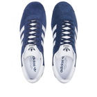 Adidas Men's Gazelle Sneakers in Collegiate Navy/White