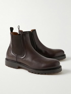 Officine Creative - Boss Leather Chelsea Boots - Brown