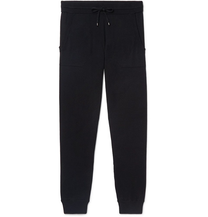 Photo: Zimmerli - Tapered Cotton and Cashmere-Blend Sweatpants - Men - Navy
