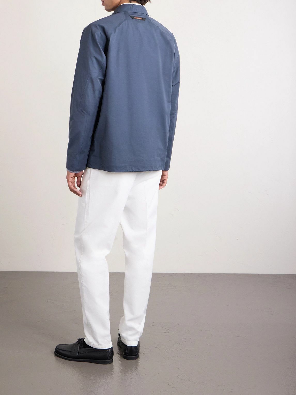 SEASE - Spring Lifetime Shell Jacket - Blue