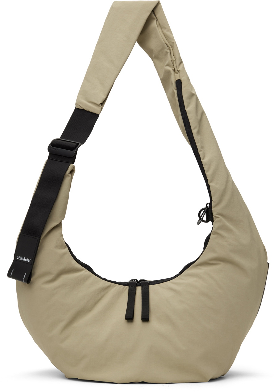 Côte&Ciel Beige Hyco S Komatsu Bag Cote & Ciel