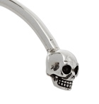 Alexander McQueen - Skull Silver-Tone Cuff - Silver