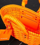 Balenciaga - Bistro XS woven rubber tote bag
