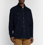 J.Crew - Stretch Cotton-Corduroy Overshirt - Blue