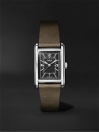 Oris - Rectangular Automatic 25.5mm Stainless Steel and Leather Watch, Ref. No. 01 561 7783 4063-07 5 19 16
