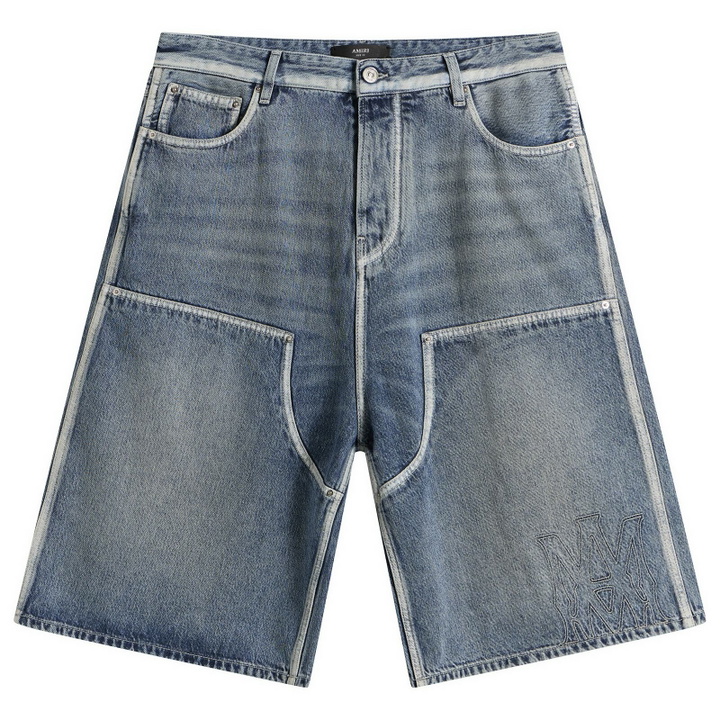 Photo: Amiri Men's MA Denim Carpenter Short in Pacific