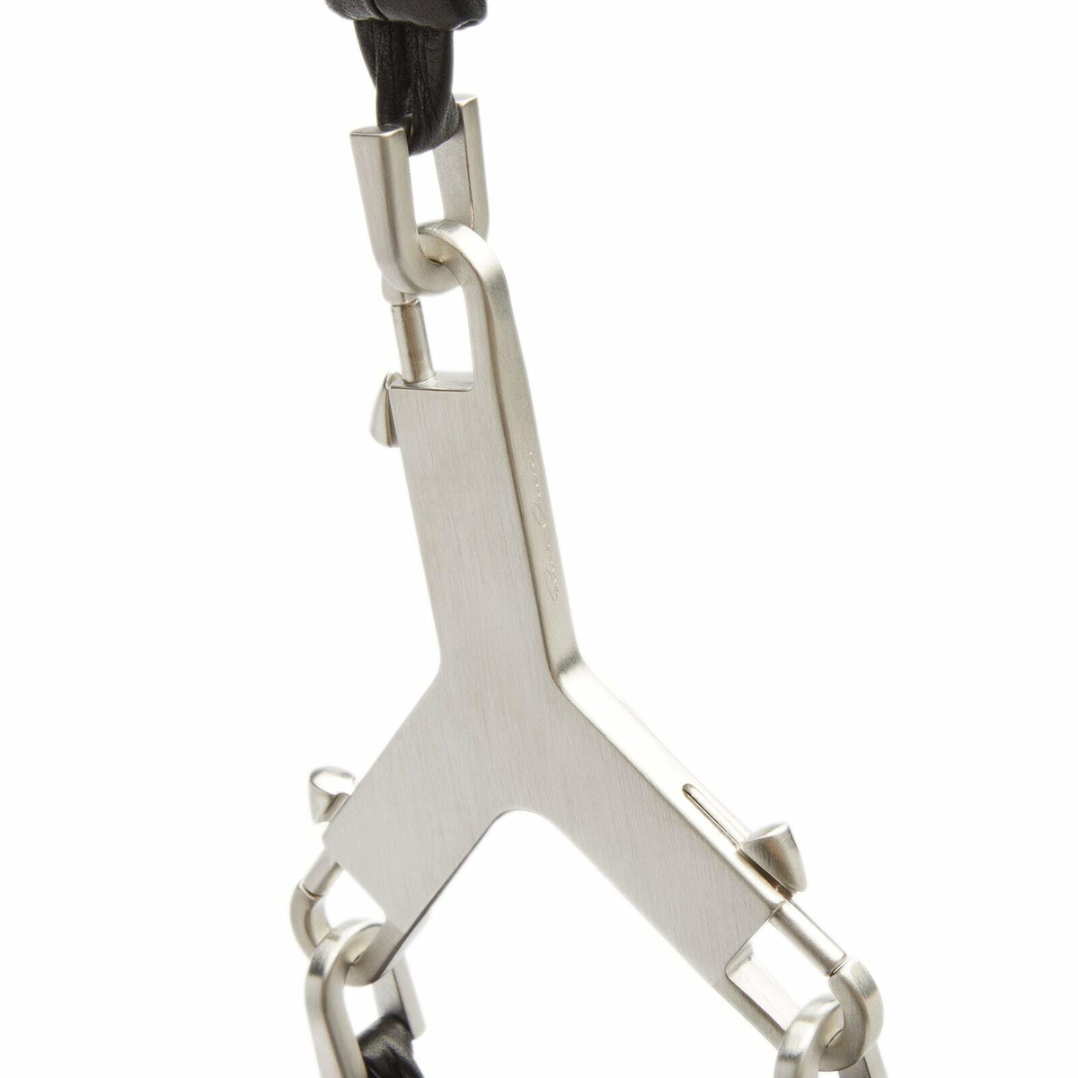 Rick Owens Women's Cerberus Leather Bag in Black 