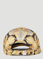 Versace - Heritage Barocco Baseball Cap in Gold