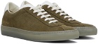 Common Projects Taupe Tennis 70 Sneakers