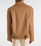 Stella McCartney Cropped wool peacoat